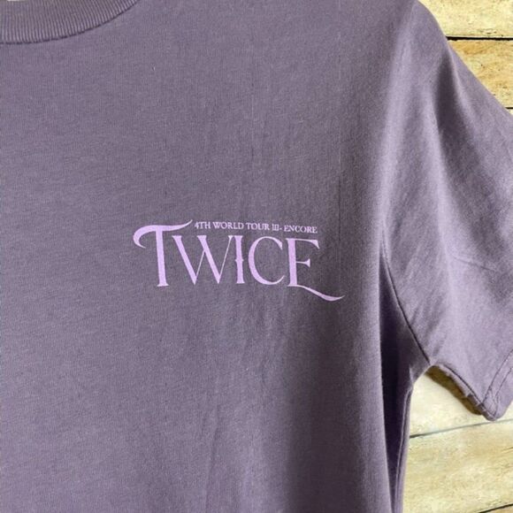 Twice 4th World Tour lll-Encore Tshirt Sz Small - Picture 3 of 6